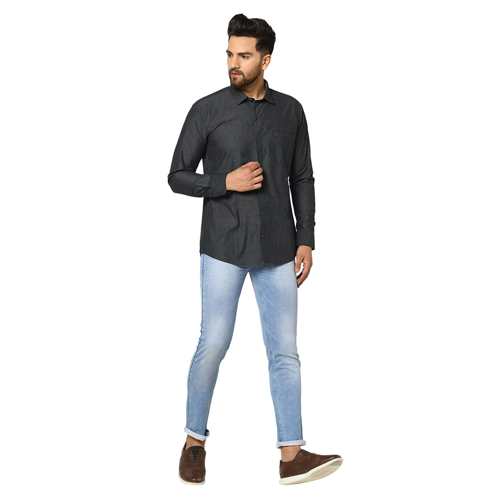 Duke Urban Men Full Sleeve Cotton Shirt (SDO88ACF)
