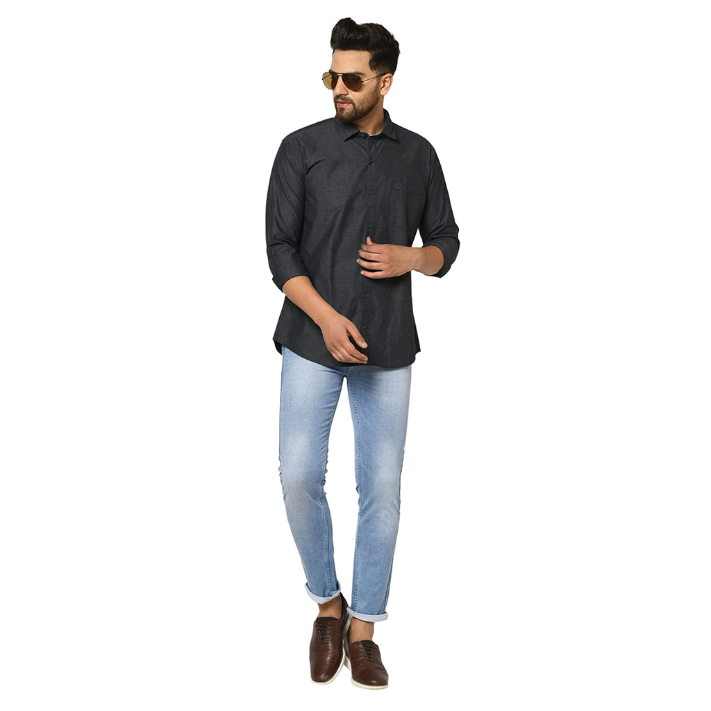 Duke Urban Men Full Sleeve Cotton Shirt (SDO88ACF)