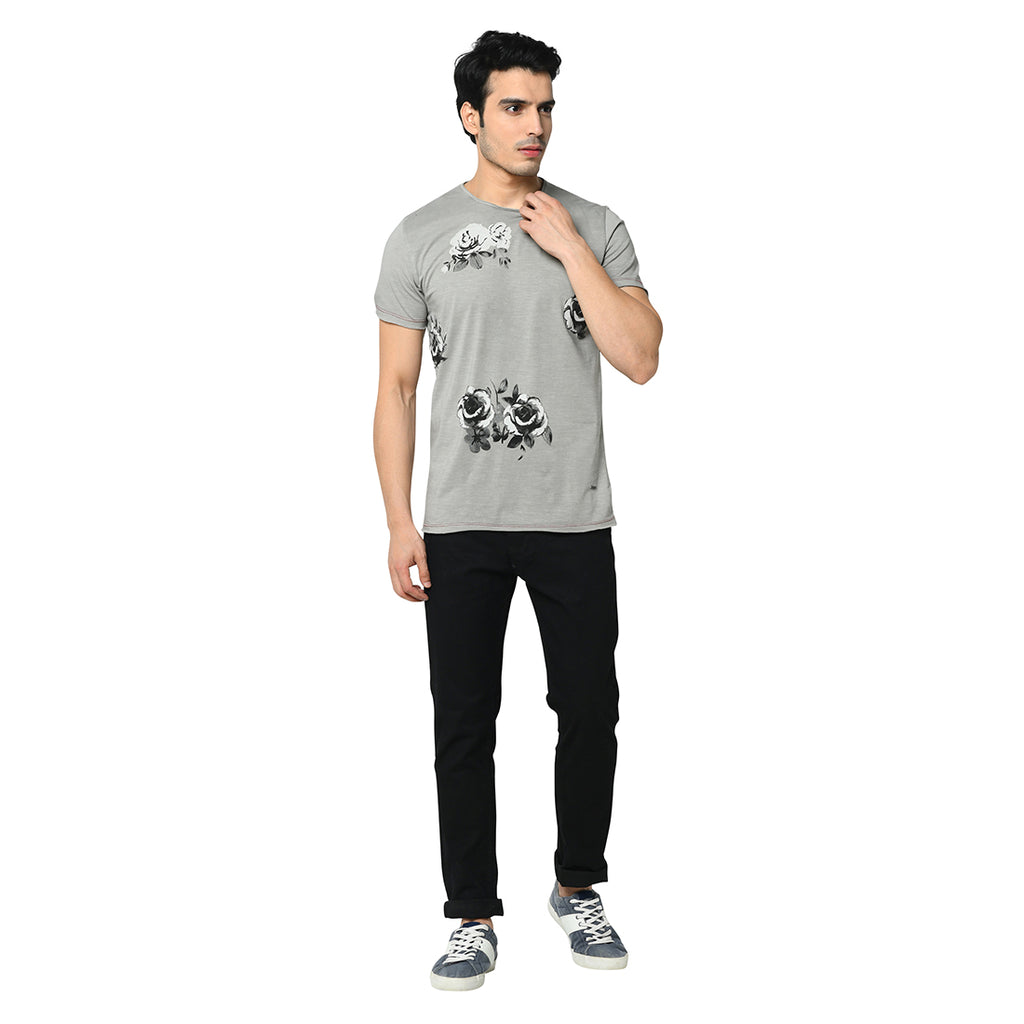 Duke Urban Men stardust Half Sleeve T-Shirt (LQ2073)