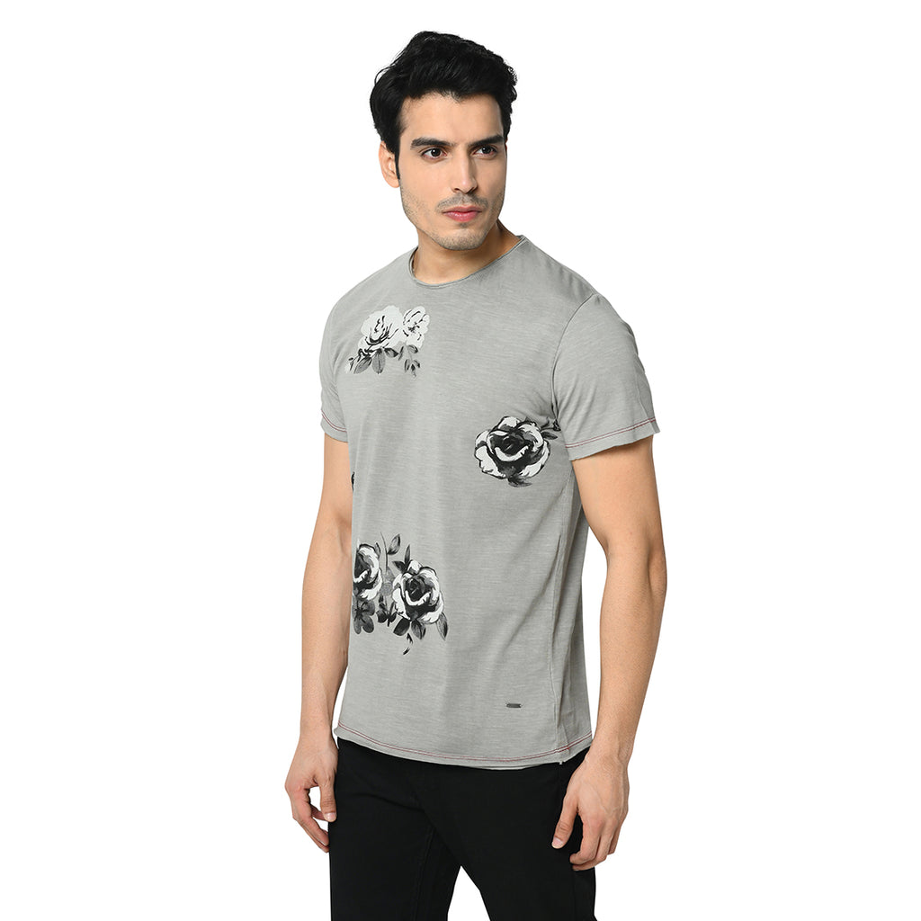 Duke Urban Men stardust Half Sleeve T-Shirt (LQ2073)