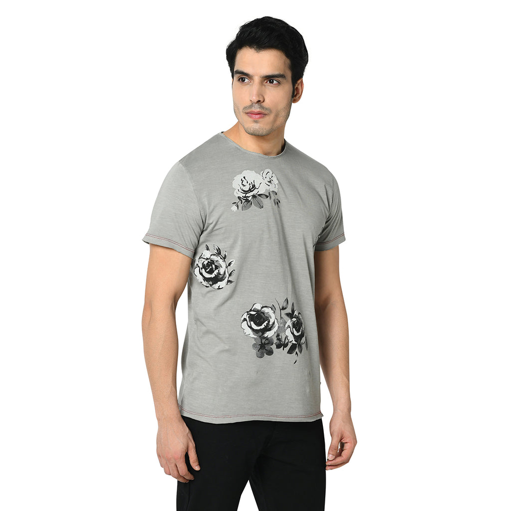 Duke Urban Men stardust Half Sleeve T-Shirt (LQ2073)