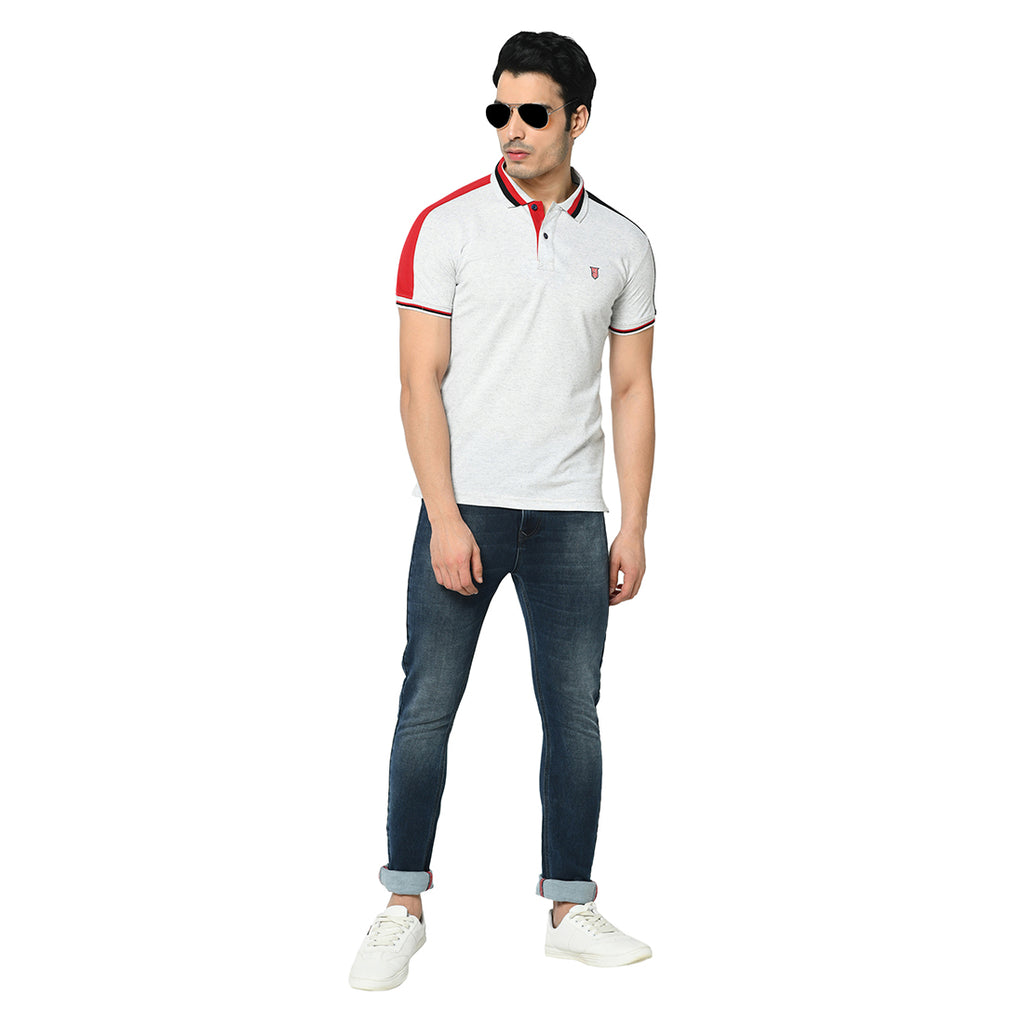 Duke Urban Men Half Sleeve Cotton Tshirt (MLF4663)