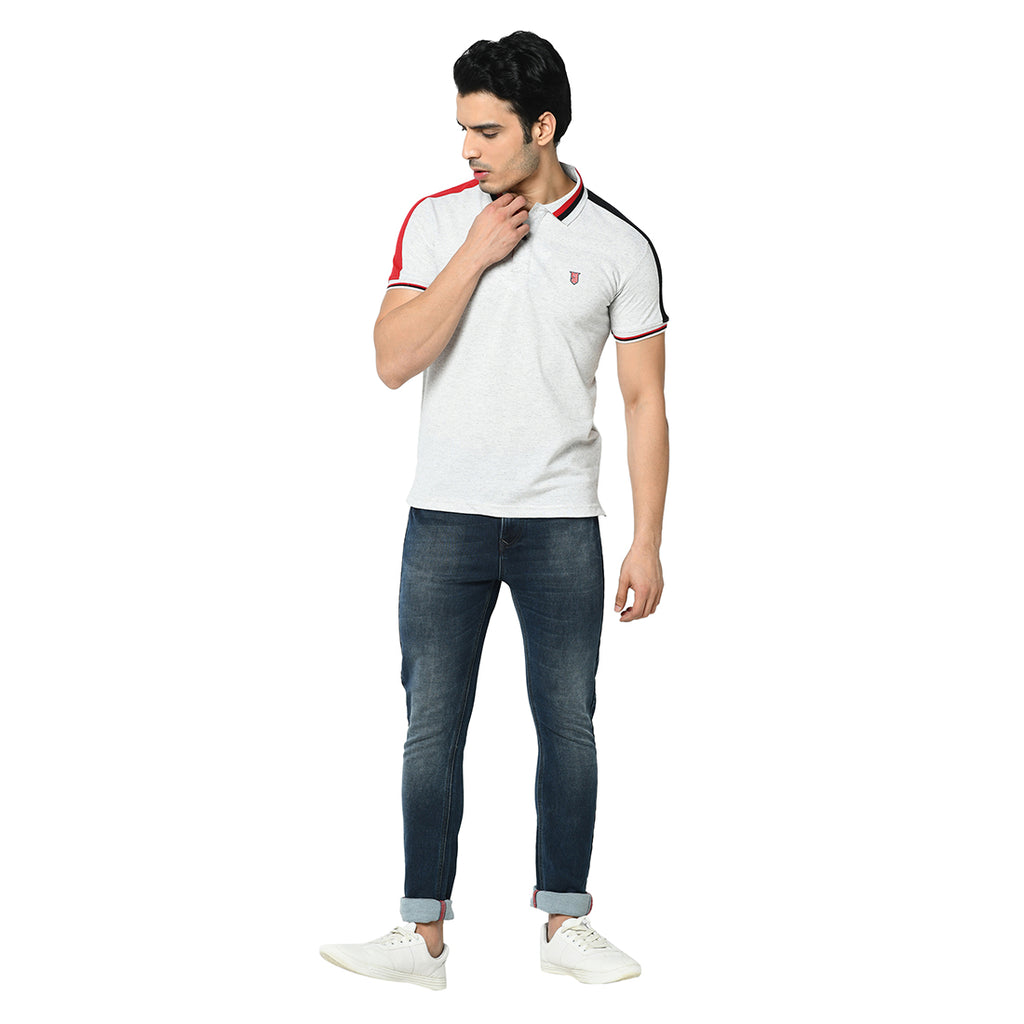 Duke Urban Men Half Sleeve Cotton Tshirt (MLF4663)