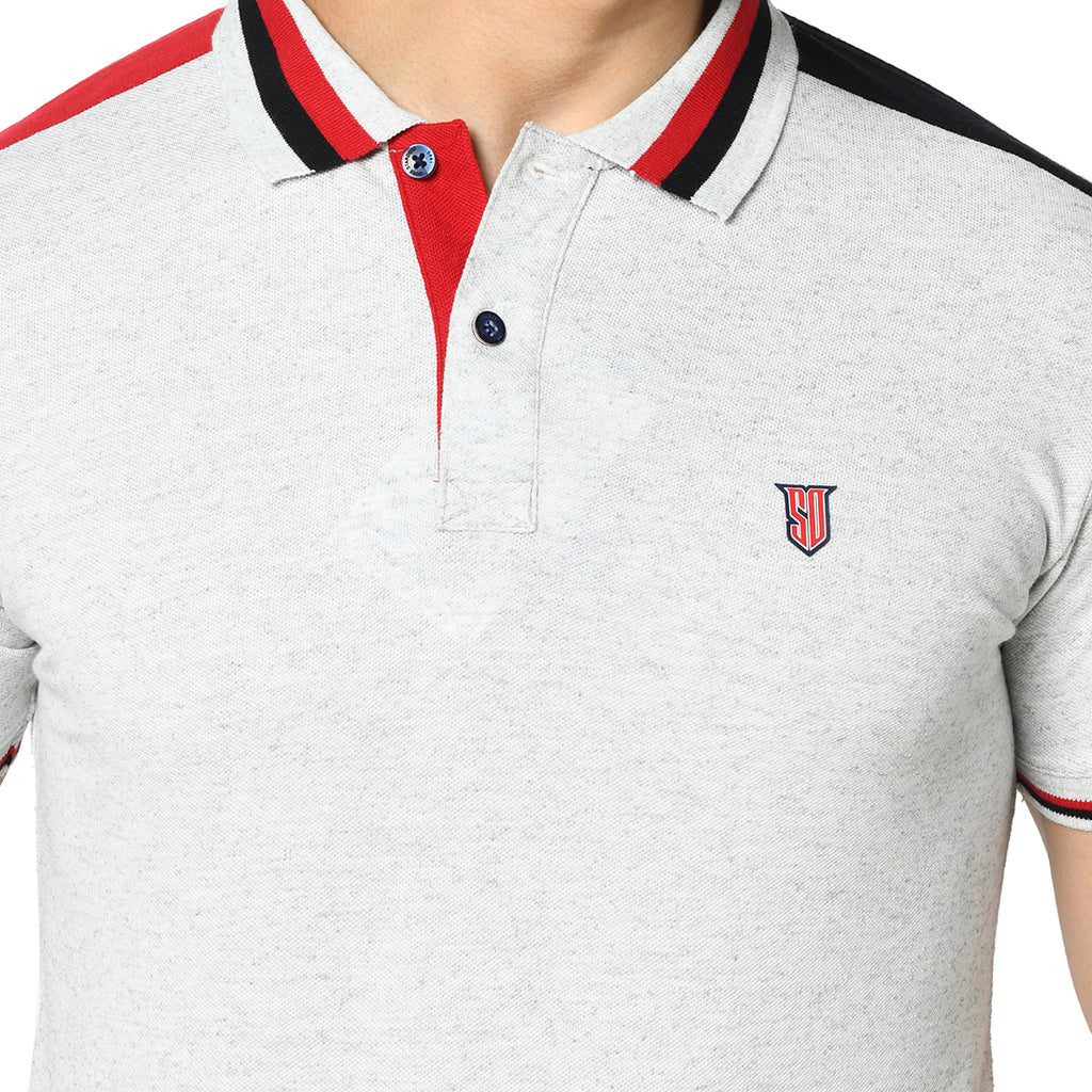 Duke Urban Men Half Sleeve Cotton Tshirt (MLF4663)