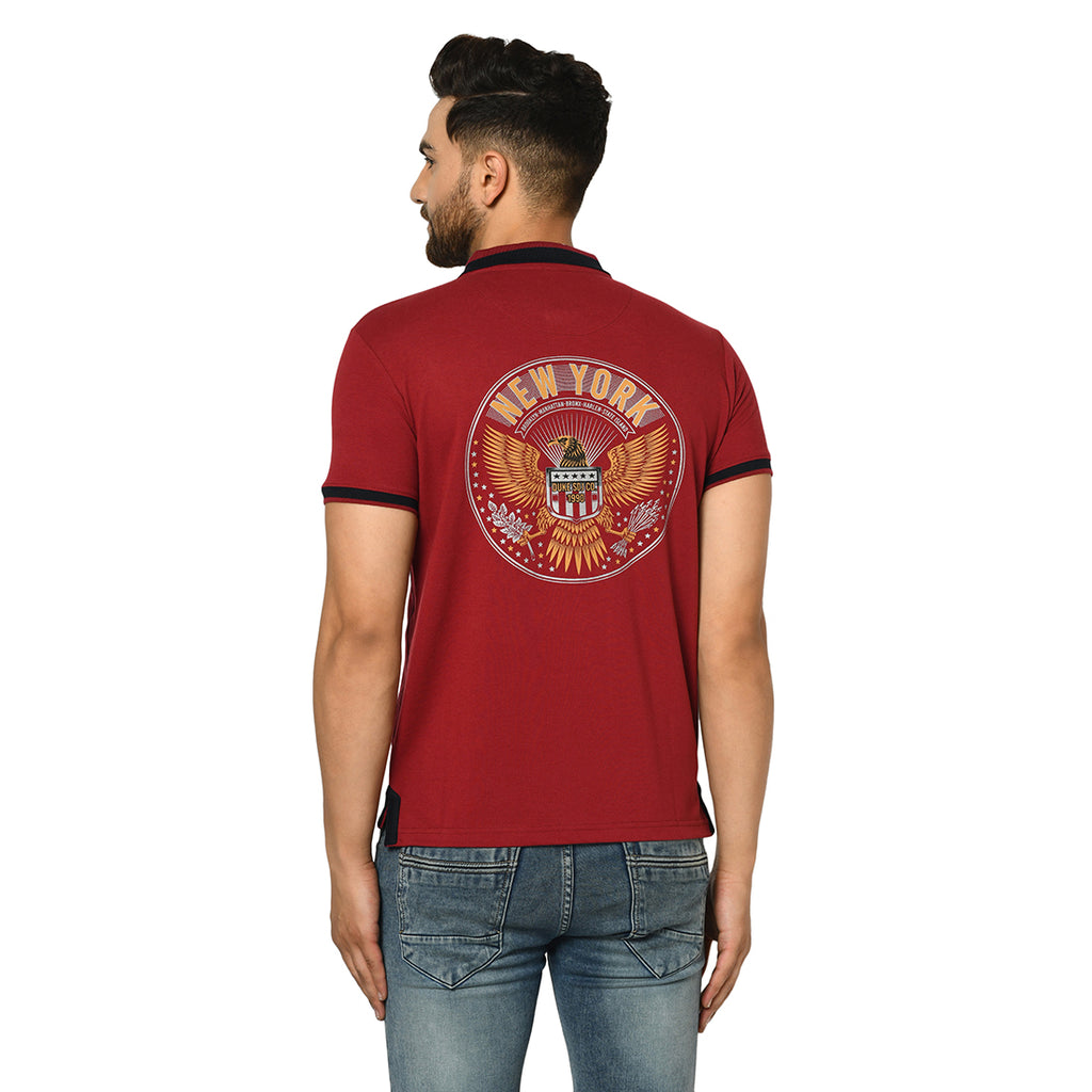Duke Men Urban Half Sleeve T-Shirt (LF4005OF)