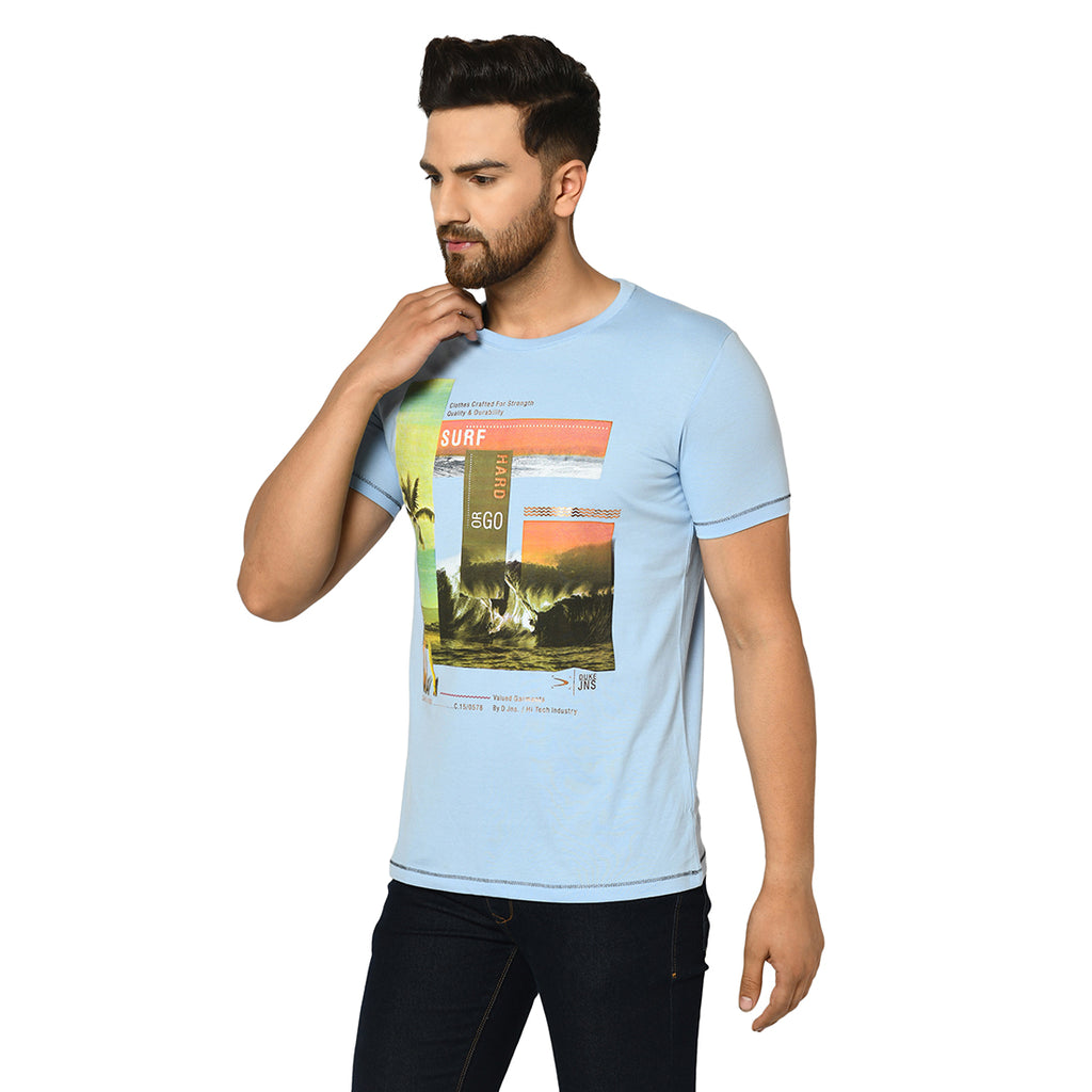 Duke Urban Men Half Sleeve Cotton Tshirt (LQ2117)