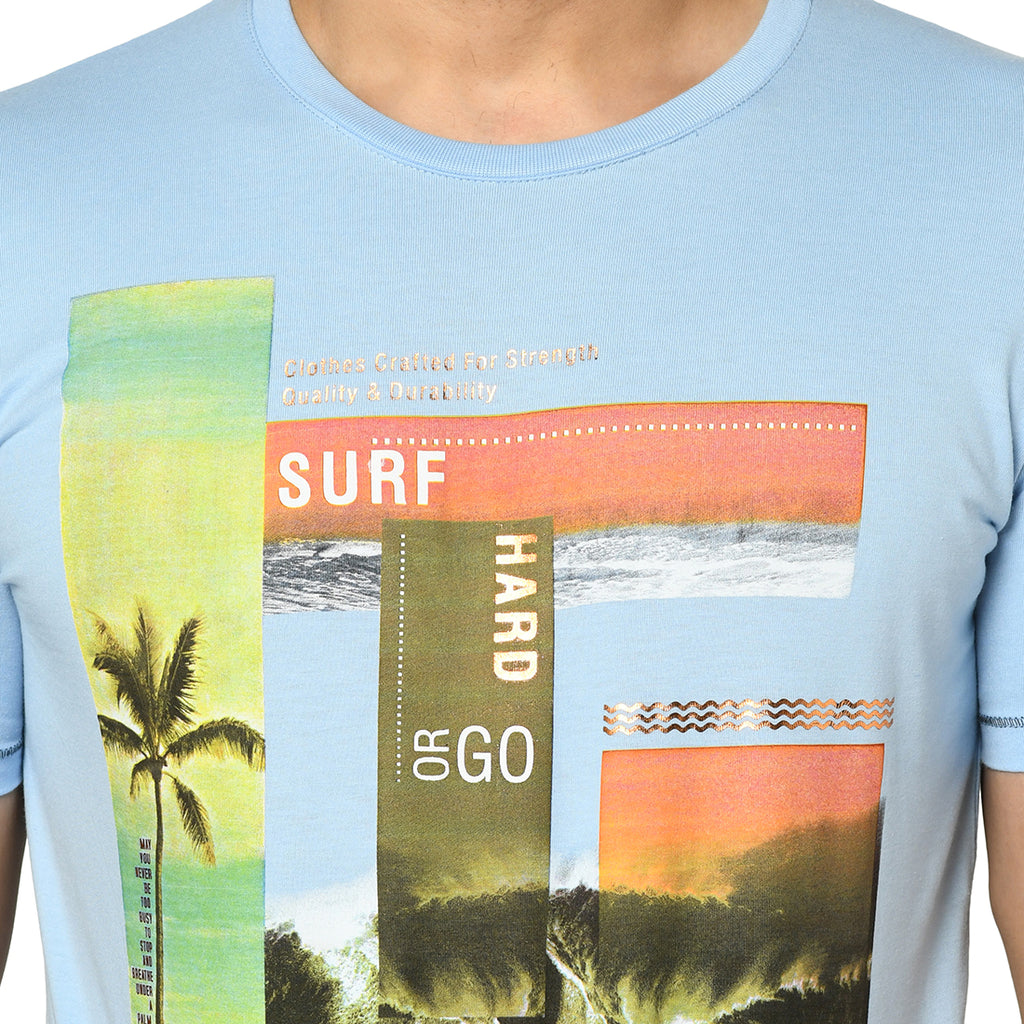 Duke Urban Men Half Sleeve Cotton Tshirt (LQ2117)