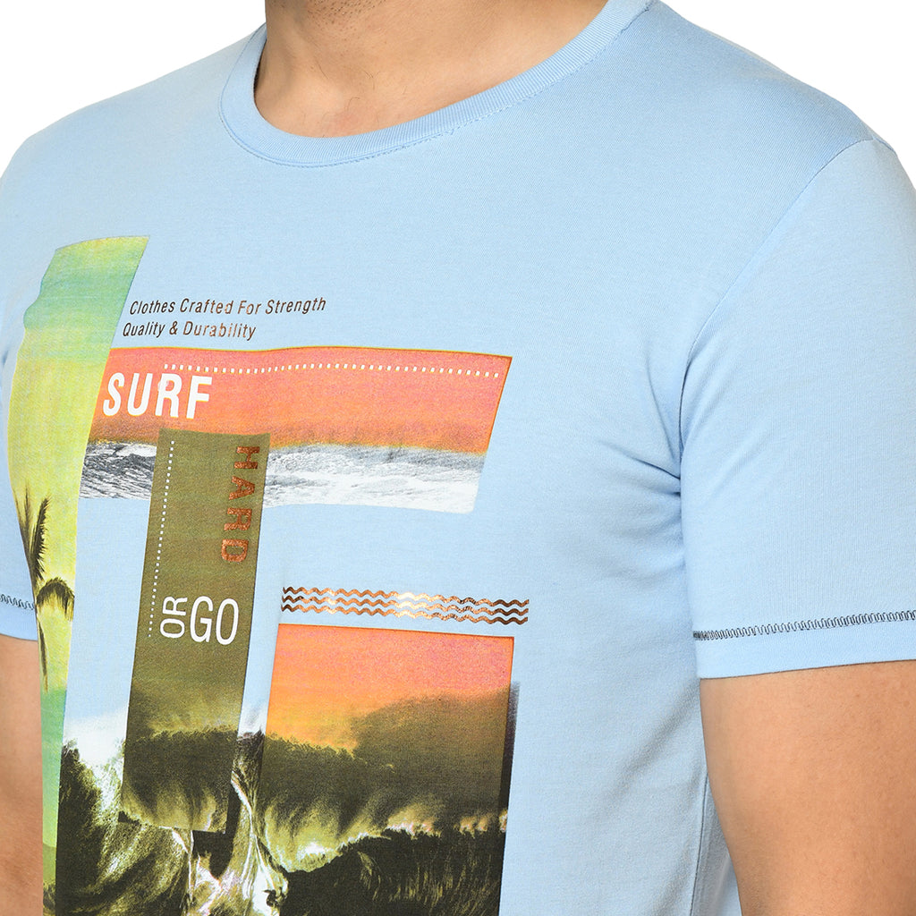 Duke Urban Men Half Sleeve Cotton Tshirt (LQ2117)