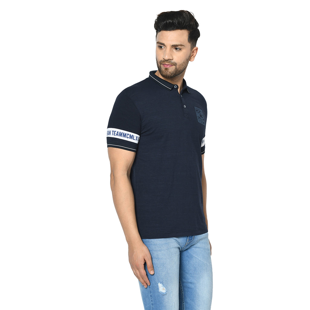 Duke Urban Men Polo Neck Half Sleeve T-Shirt (LQ4519)