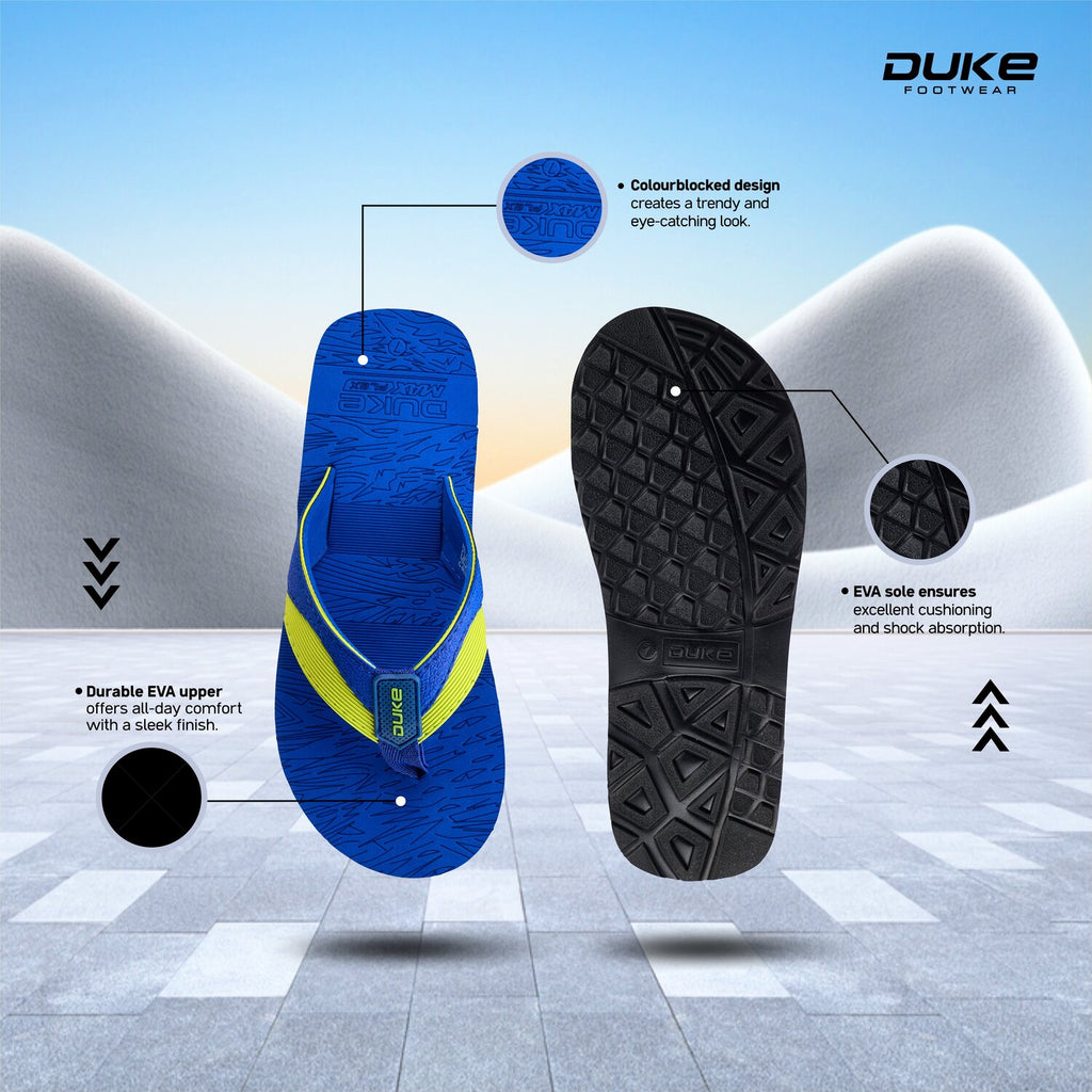 Duke Mens Leafwave Flip-Flops (FWC6195)