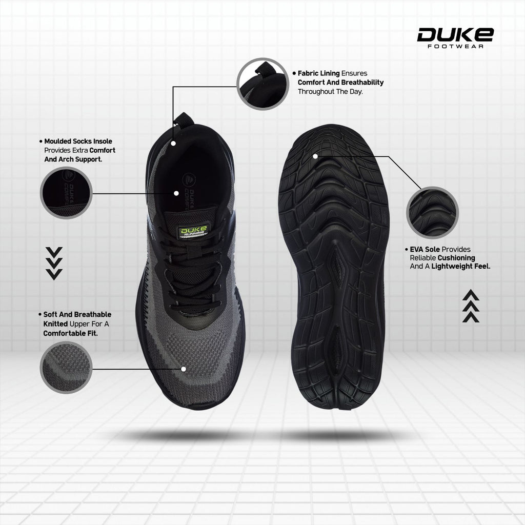 Duke Men's Aeroknit Running Shoes (FWOL2130)