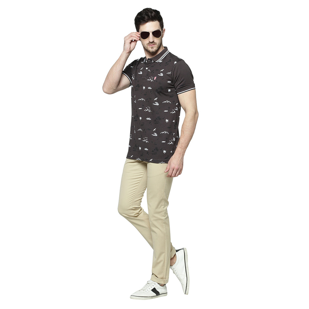 Duke Urban Men Half Sleeve Cotton Tshirt (MTLF218)