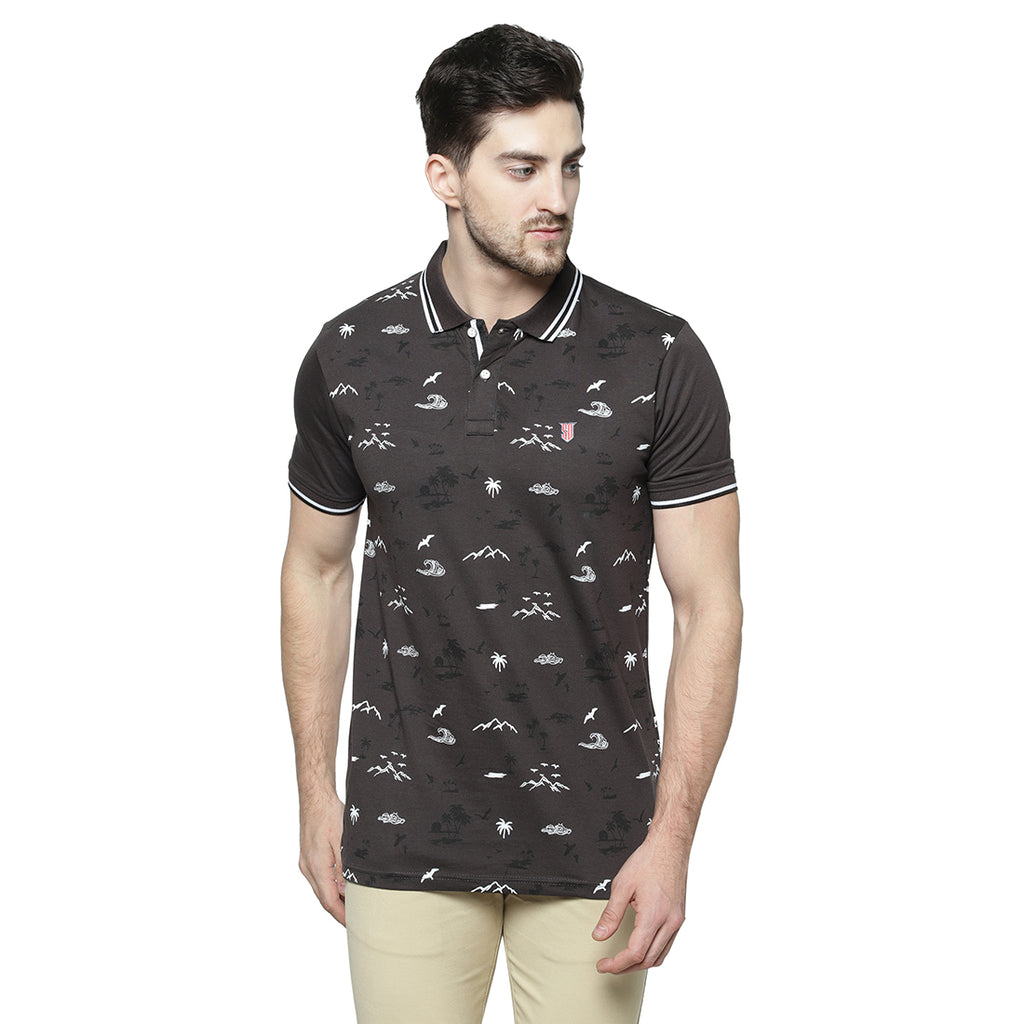 Duke Urban Men Half Sleeve Cotton Tshirt (MTLF218)