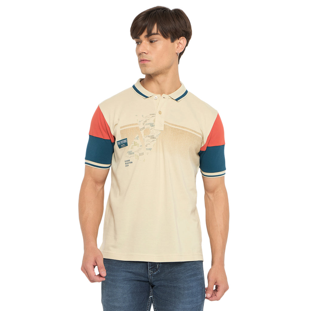 Duke Urban Men Half Sleeve Cotton T-shirt (LF7286)