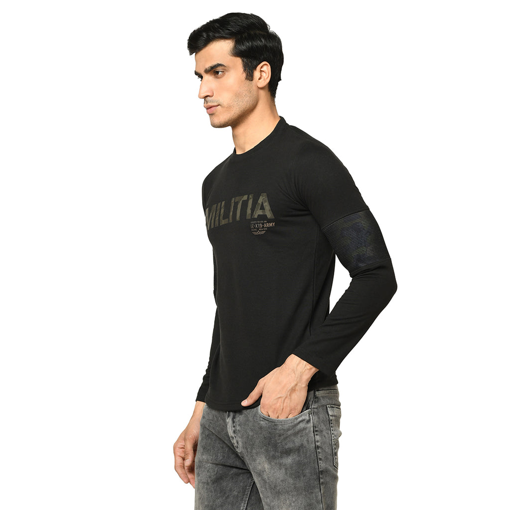Duke Urban Men Full Sleeve Cotton T-shirt (LF3369)