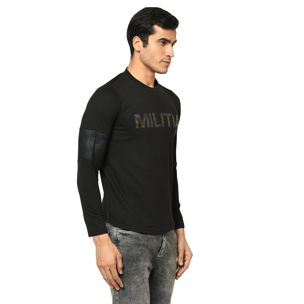 Duke Urban Men Full Sleeve Cotton T-shirt (LF3369)