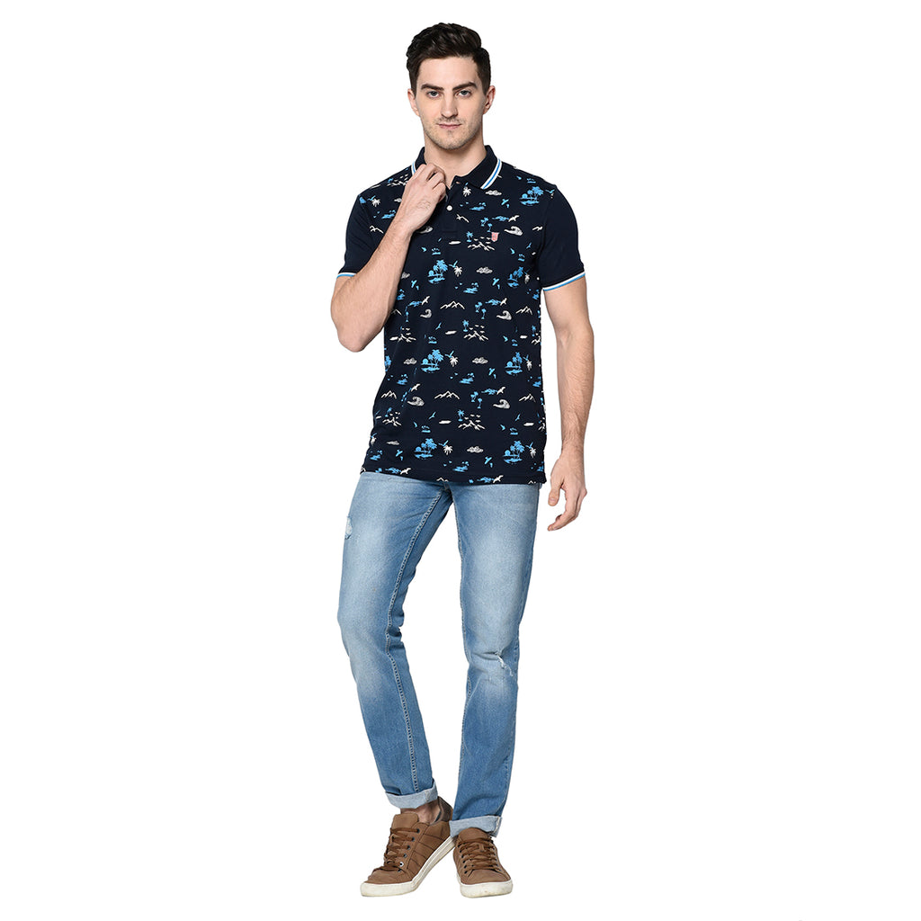 Duke Urban Men Half Sleeve Cotton Tshirt (MTLF218)