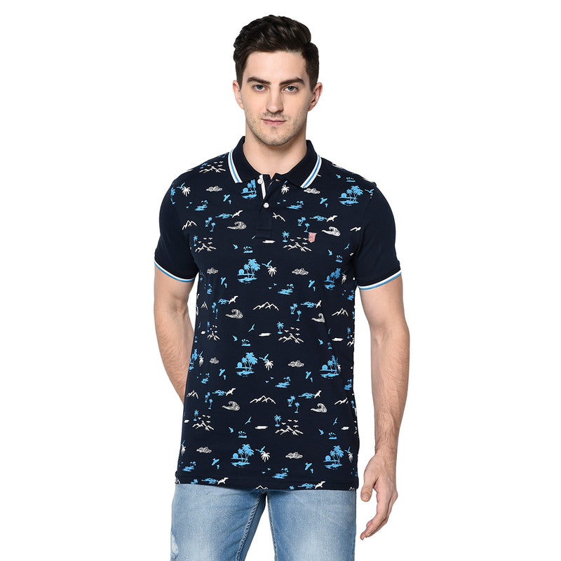 Duke Urban Men Half Sleeve Cotton Tshirt (MTLF218)