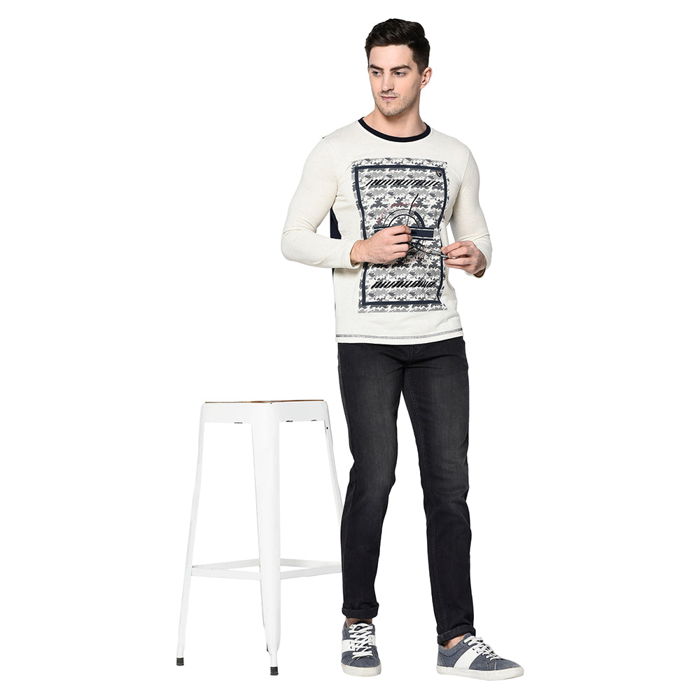 Duke Urban Men Stardust full Sleeve T-Shirt (LF3360)
