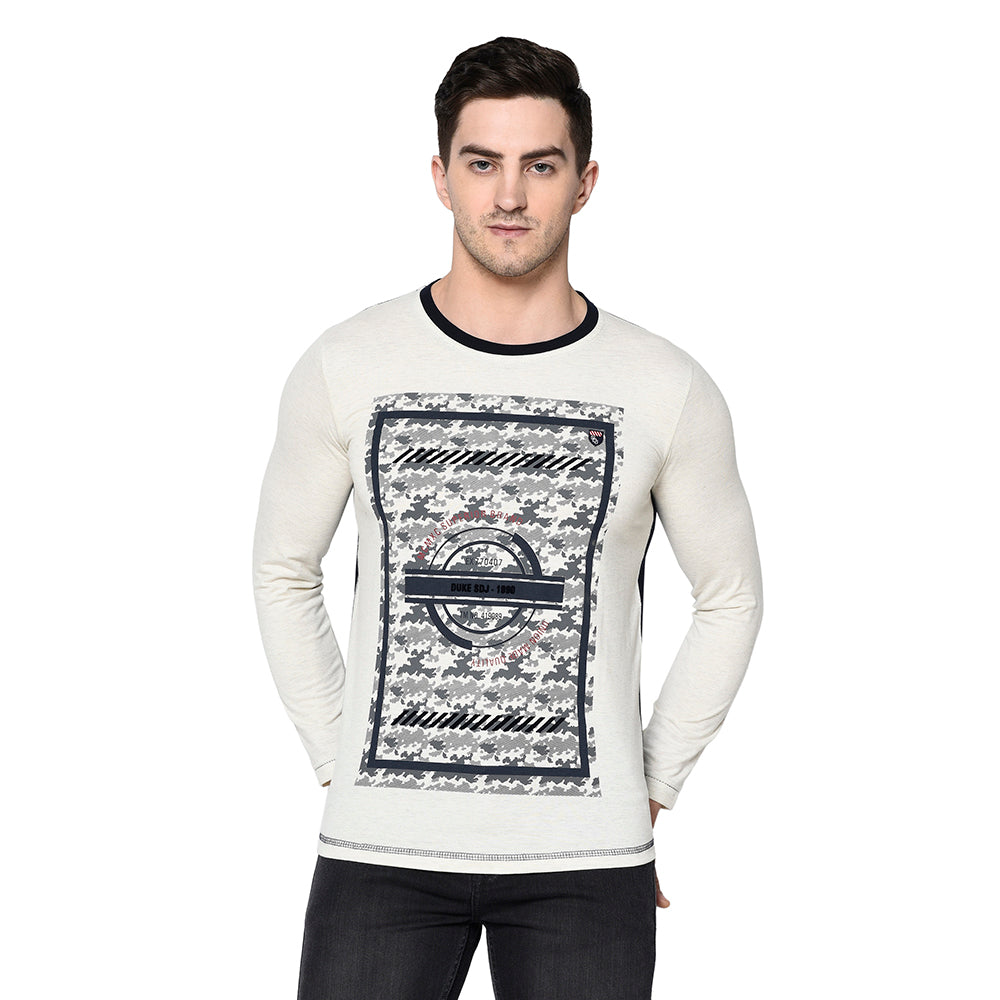 Duke Urban Men Stardust full Sleeve T-Shirt (LF3360)