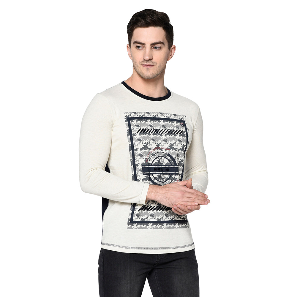 Duke Urban Men Stardust full Sleeve T-Shirt (LF3360)