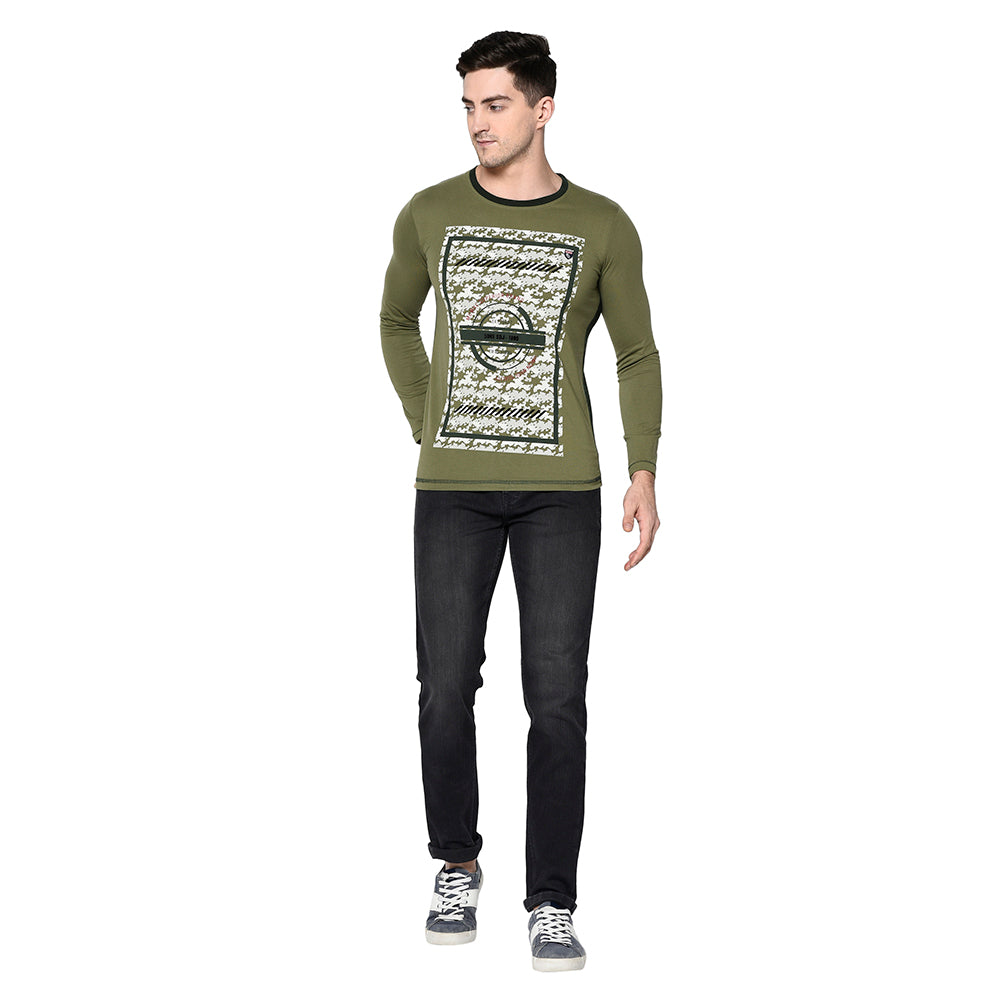 Duke Urban Men Stardust full Sleeve T-Shirt (LF3360)