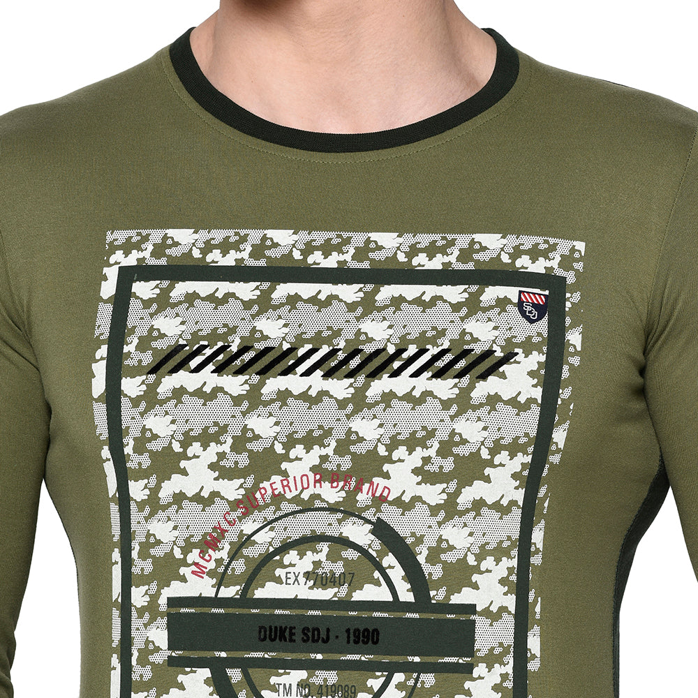 Duke Urban Men Stardust full Sleeve T-Shirt (LF3360)