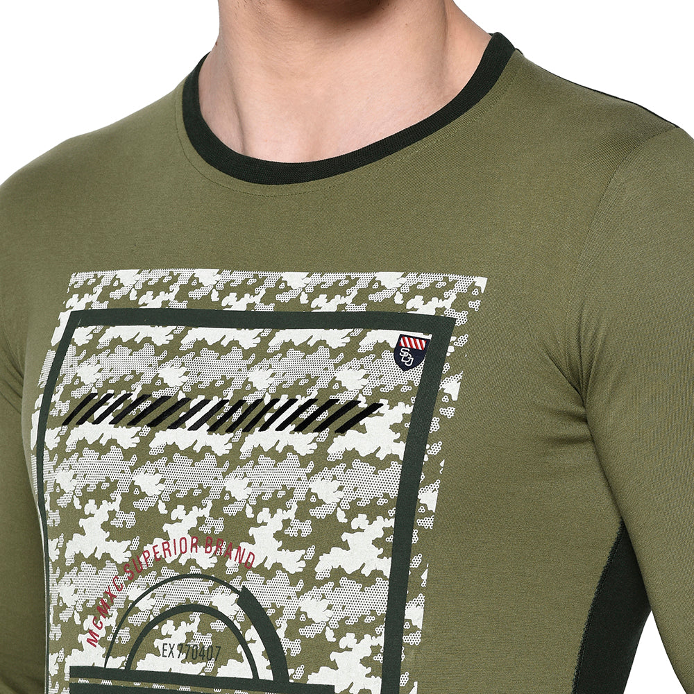 Duke Urban Men Stardust full Sleeve T-Shirt (LF3360)