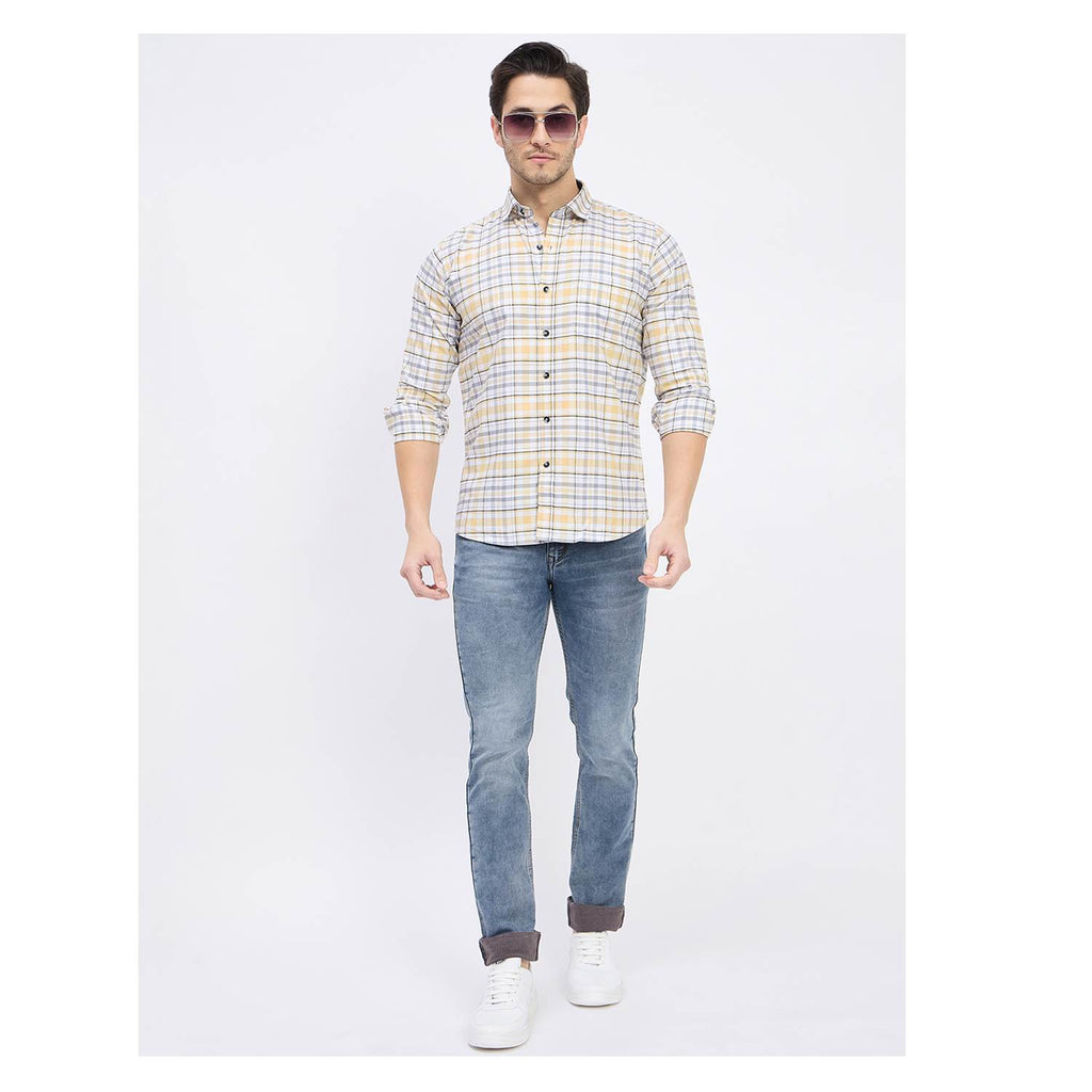 Duke Urban Men Full Sleeve Cotton Shirt (SDO8CKOJ)