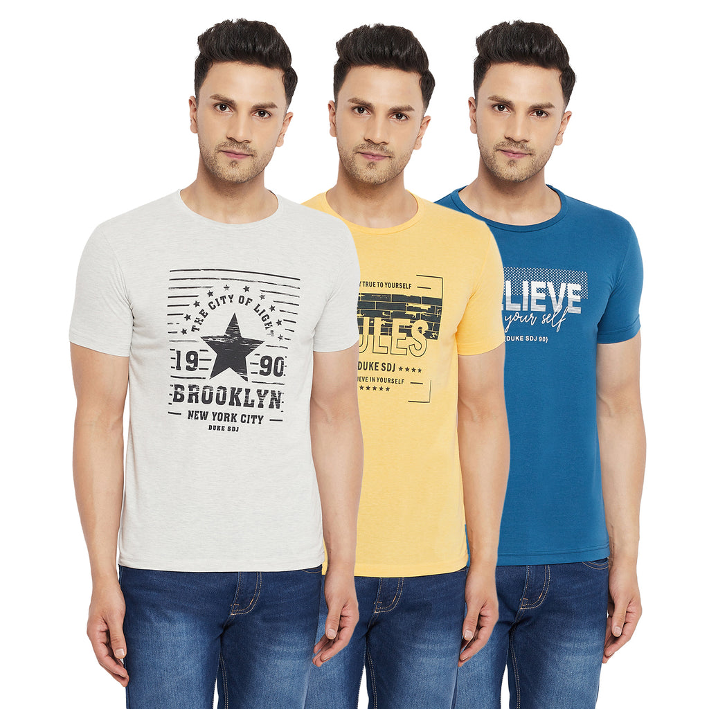 Duke Urban Men Half Sleeve Cotton T-shirt (SDVP38)