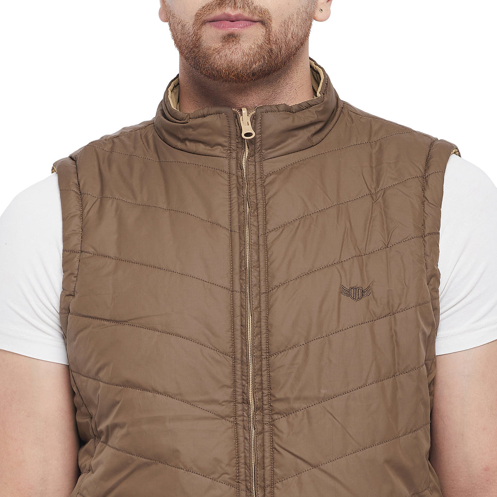 Duke Urban Men Sleeveless Reversible Jacket (SDZ913)