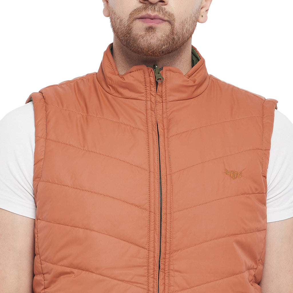 Duke Urban Men Sleeveless Reversible Jacket (SDZ913)
