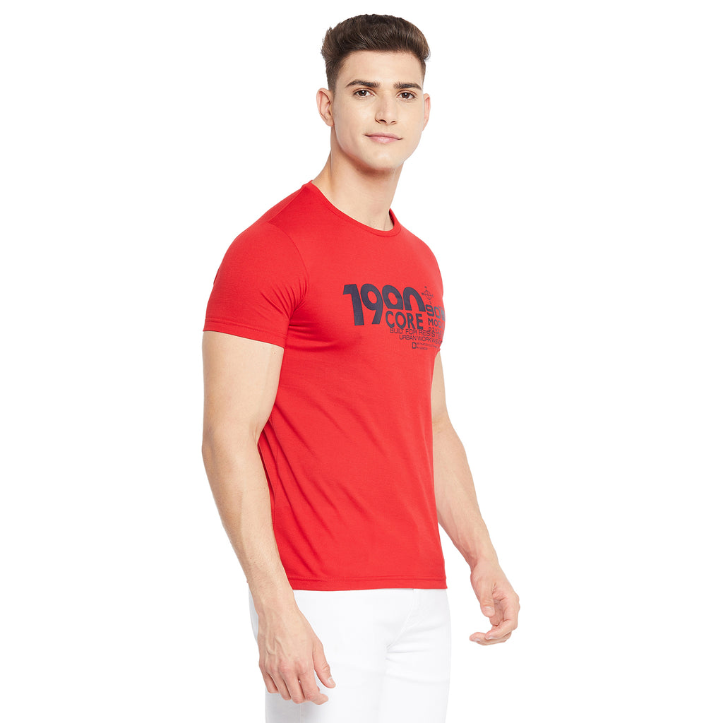 Duke Urban Men Half Sleeve Cotton T-shirt (ONSDVP37)