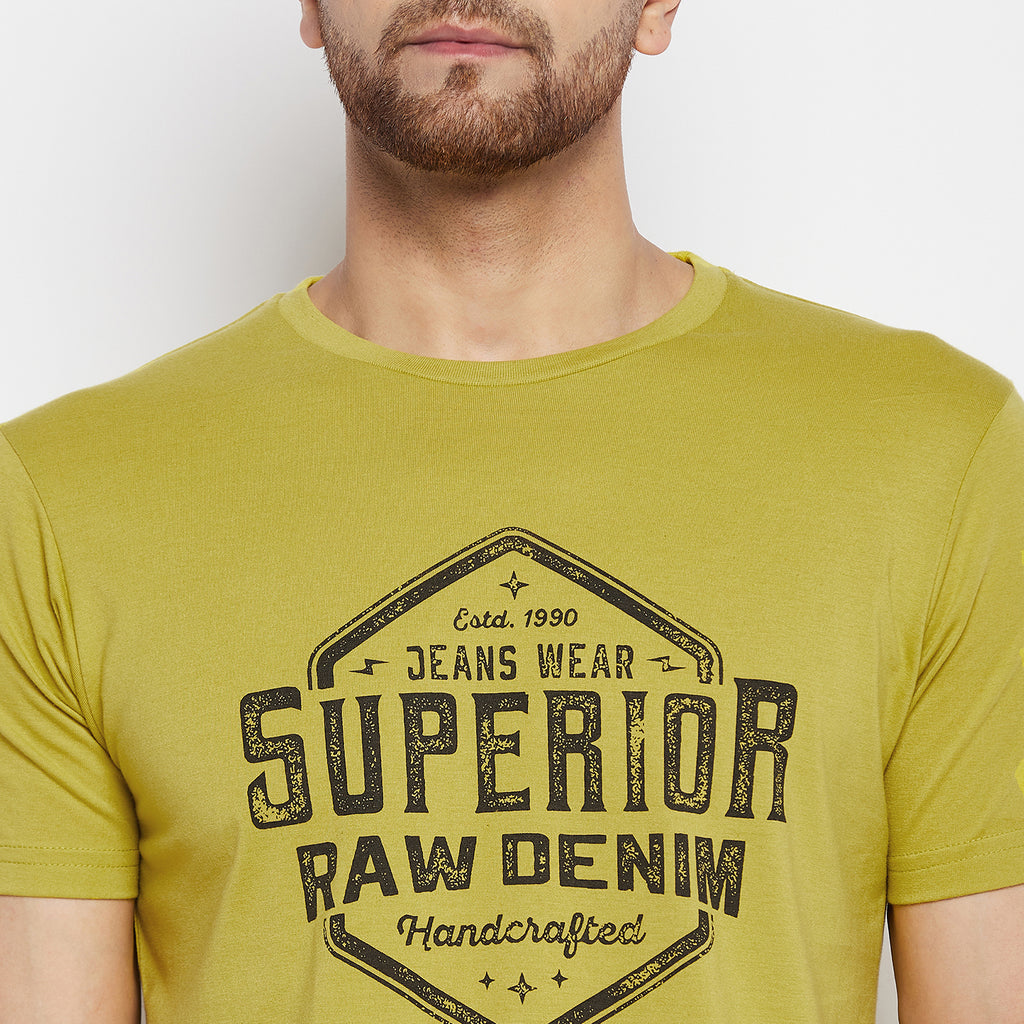 Duke Urban Men Half Sleeve Cotton T-shirt (ONSDVP39)