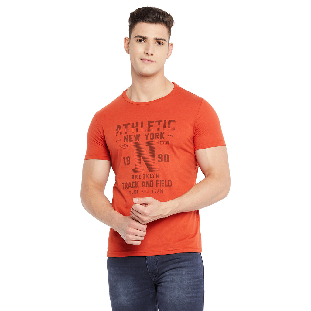 Duke Urban Men Half Sleeve Cotton T-shirt (ONSDVP37)
