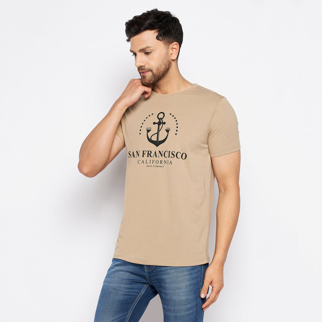 Duke Urban Men Half Sleeve Cotton T-shirt (ONSDVP39)