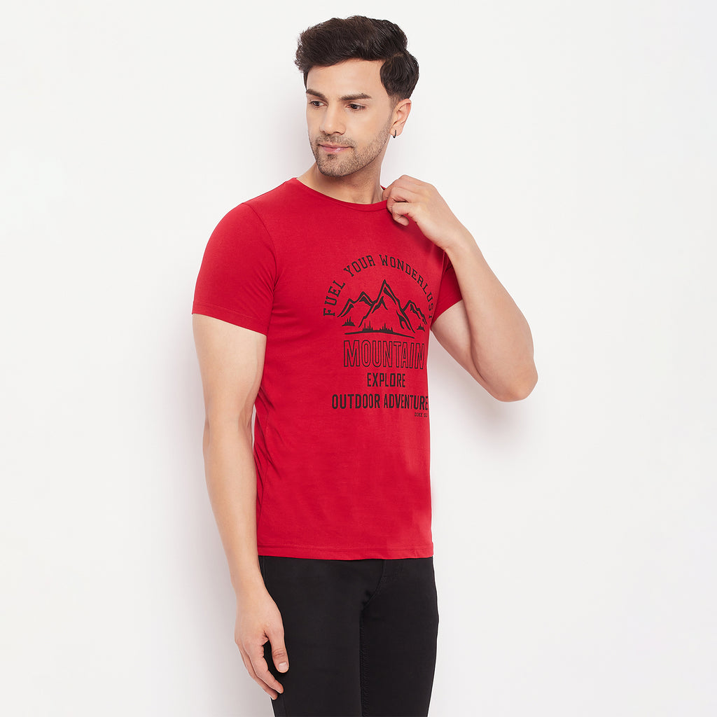 Duke Urban Men Half Sleeve Cotton T-shirt (ONSDVP39)