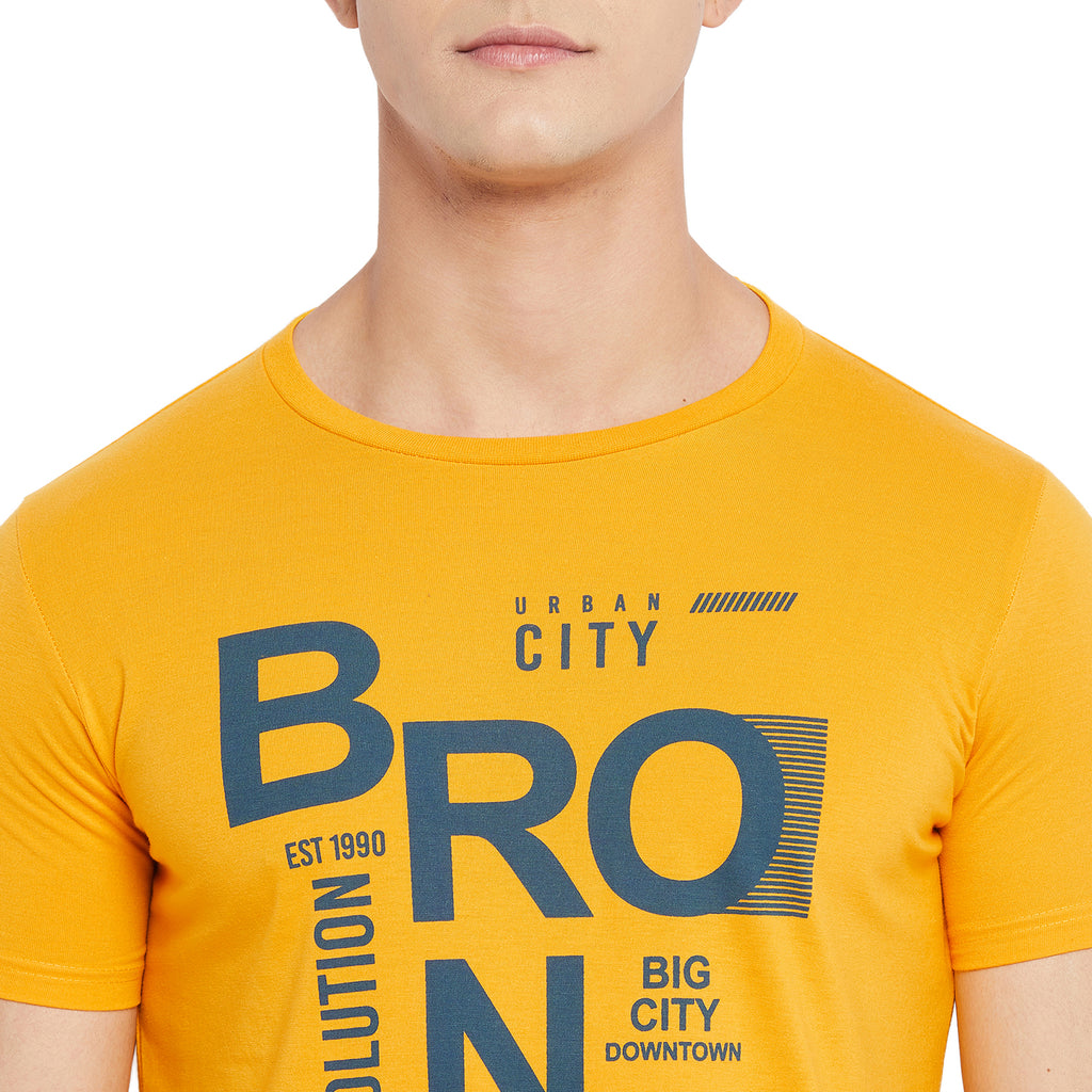 Duke Urban Men Half Sleeve Cotton T-shirt (ONSDVP37)