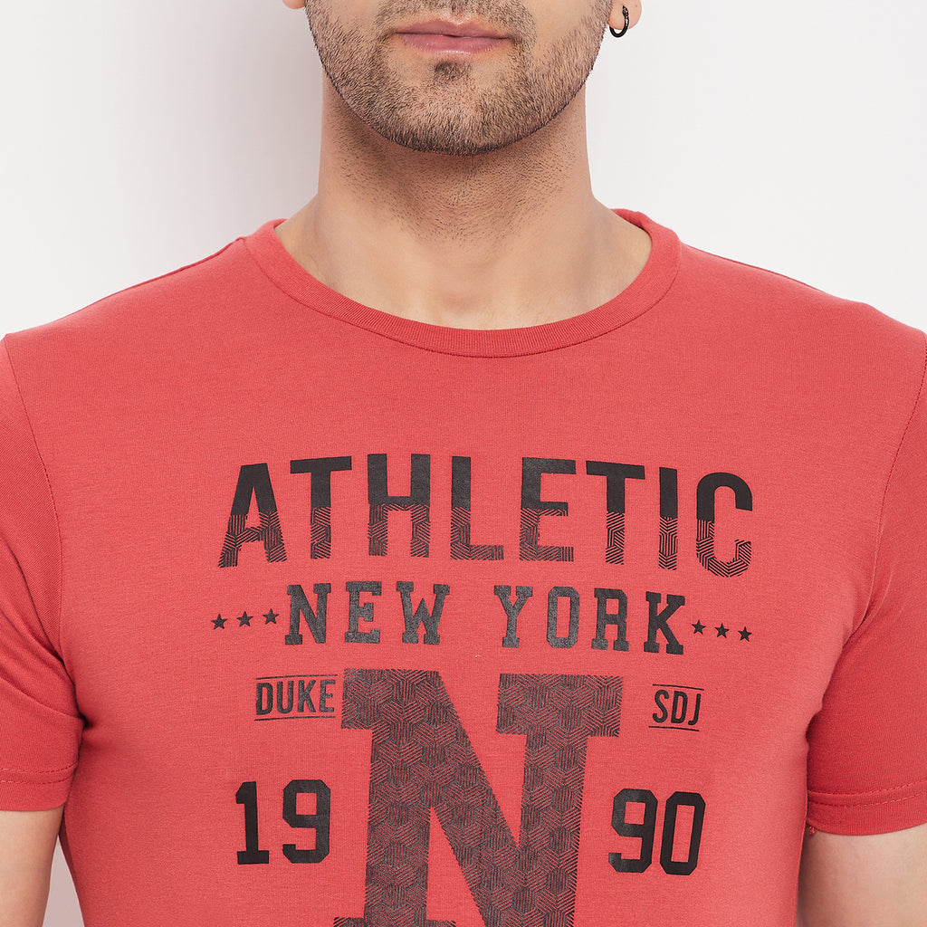 Duke Urban Men Half Sleeve Cotton T-shirt (ONSDVP39)