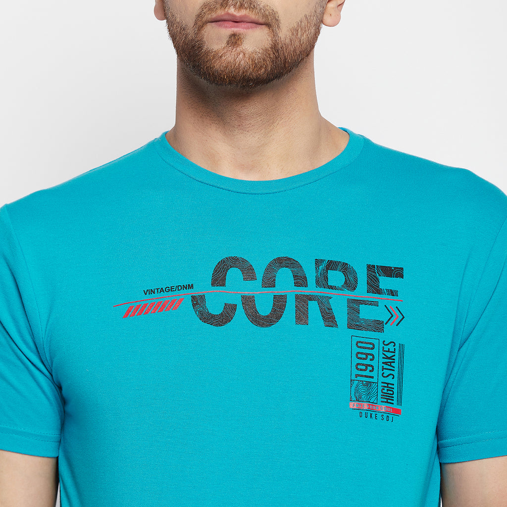 Duke Urban Men Half Sleeve Cotton T-shirt (ONSDVP39)