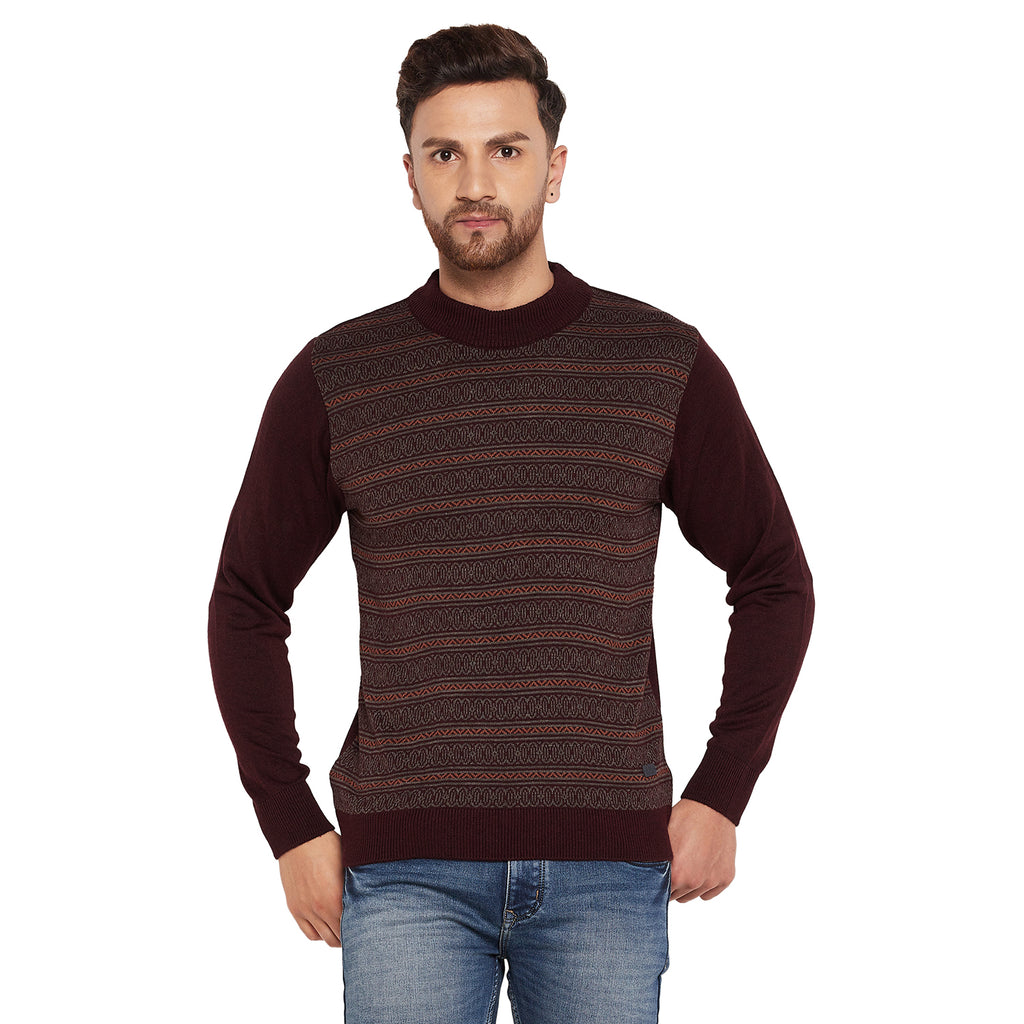 Duke Urban Men Full Sleeve High Neck Sweater (SDS8086)