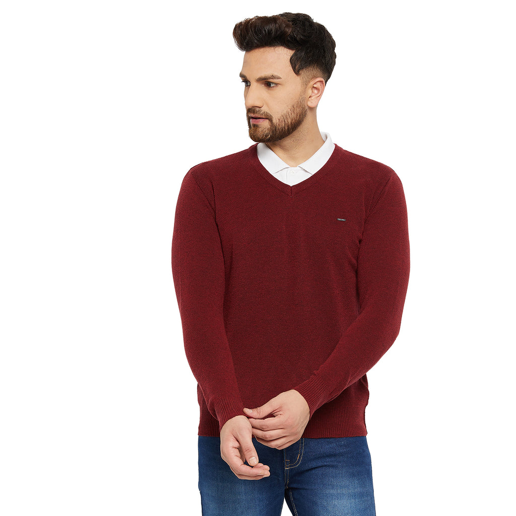 Duke Urban Men V Neck Sweater (SDS675)