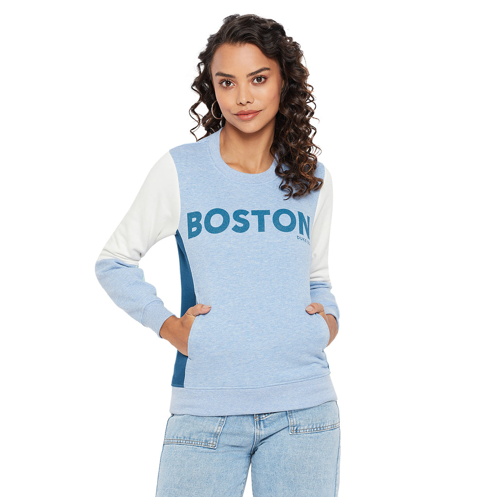 Duke Urban Women Round Neck Sweatshirt (LFX856)
