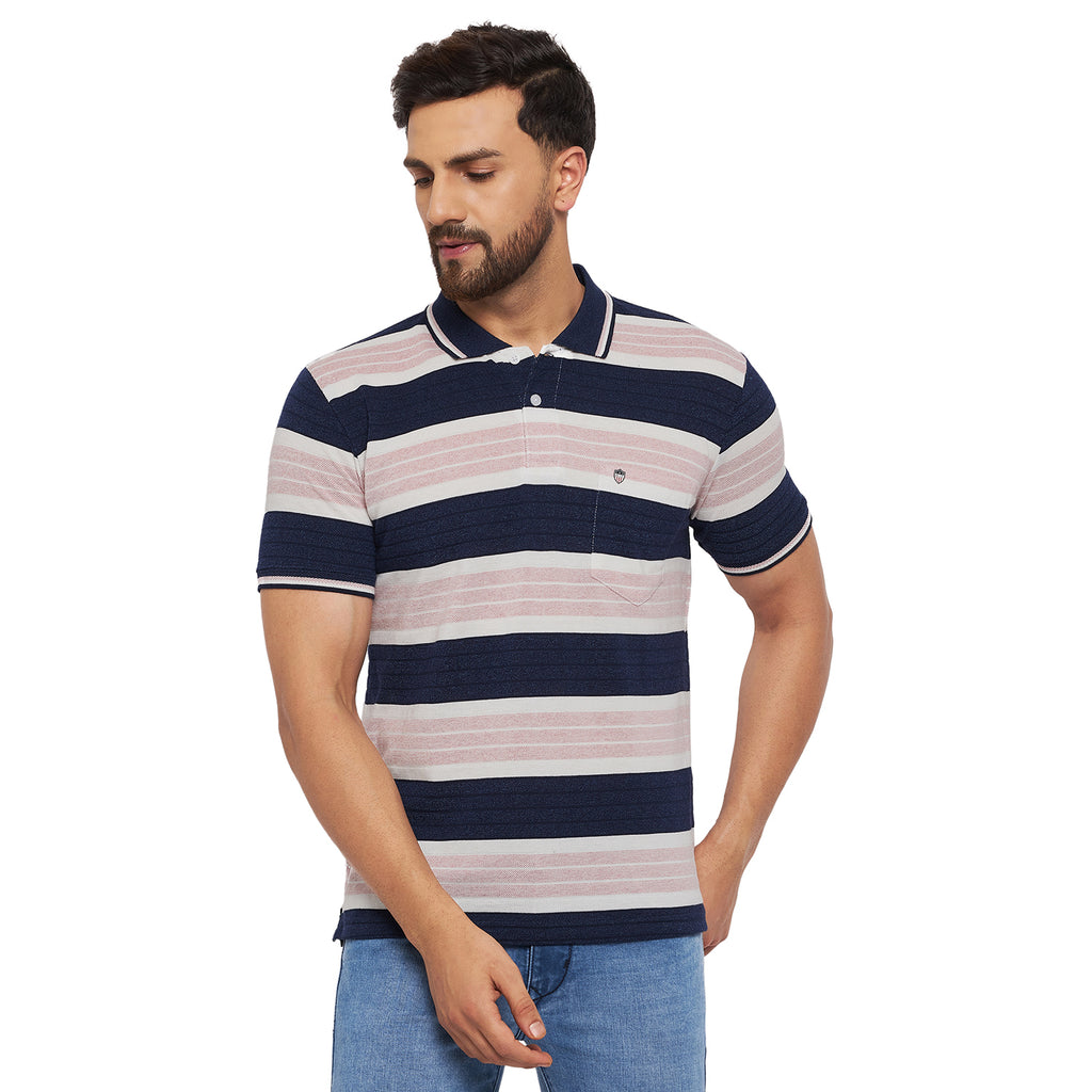 Duke Urban Men Half Sleeve Cotton T-shirt (LF5377)
