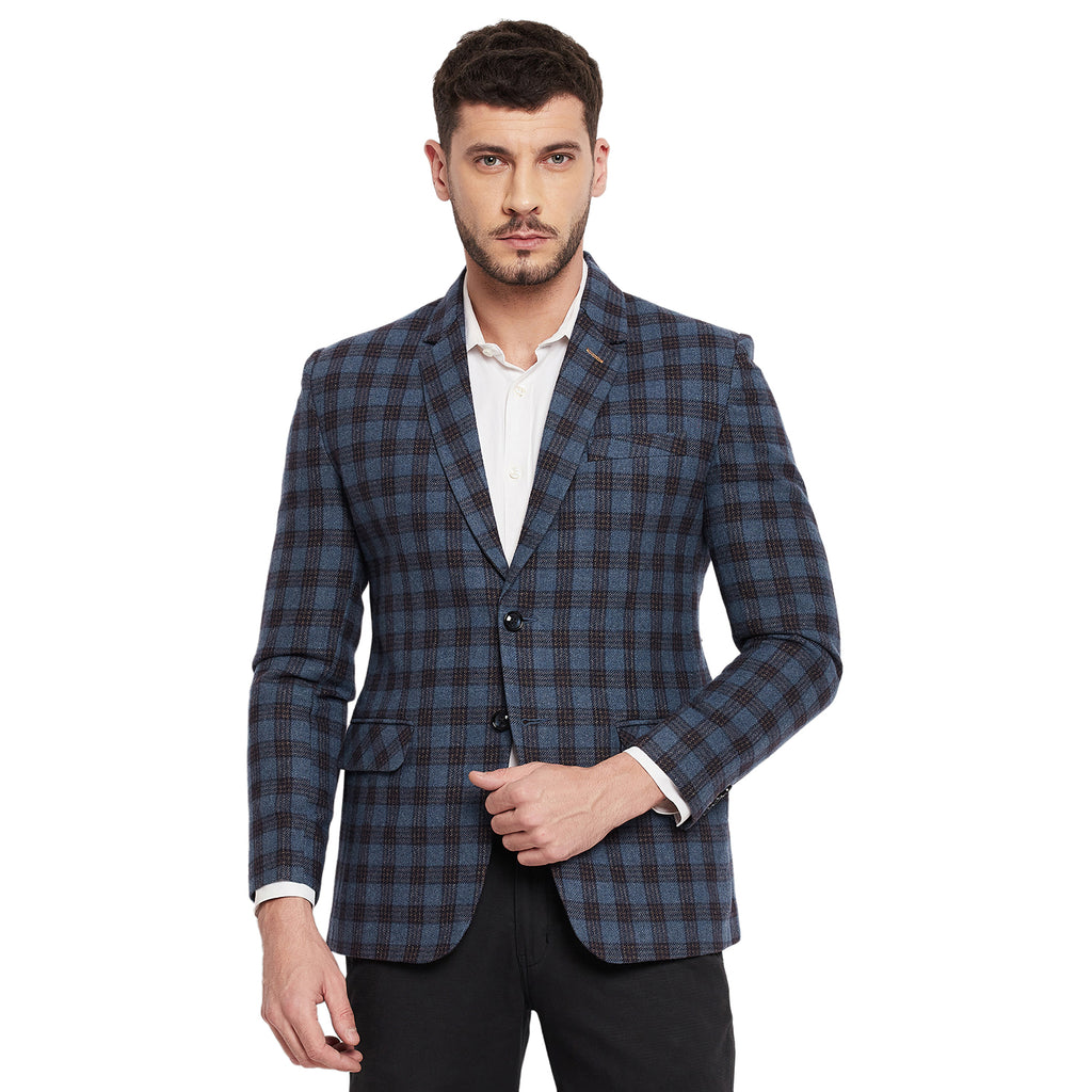 Duke Urban Men Full Sleeve Lapel Neck Coat (SDZ935)