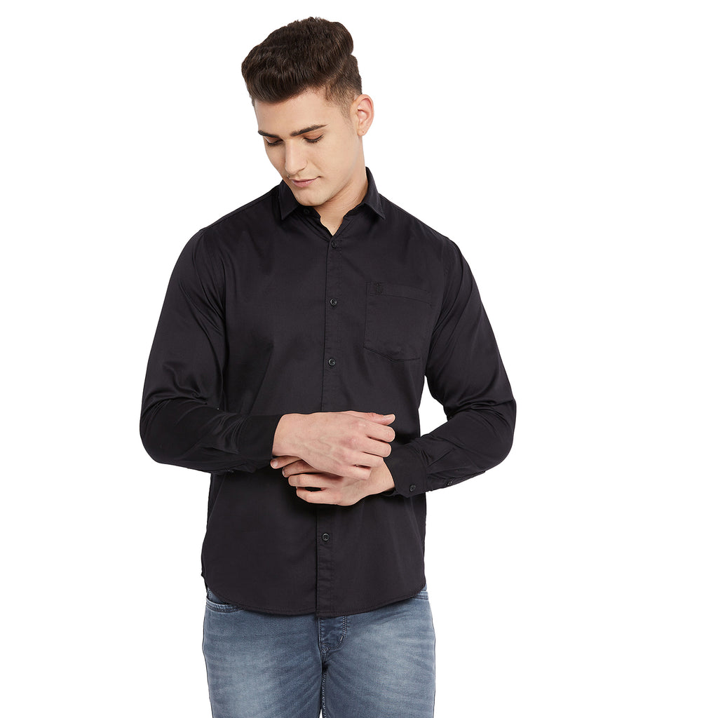 Duke Urban Men Full Sleeve  Cotton Shirt (SDO5SATR)