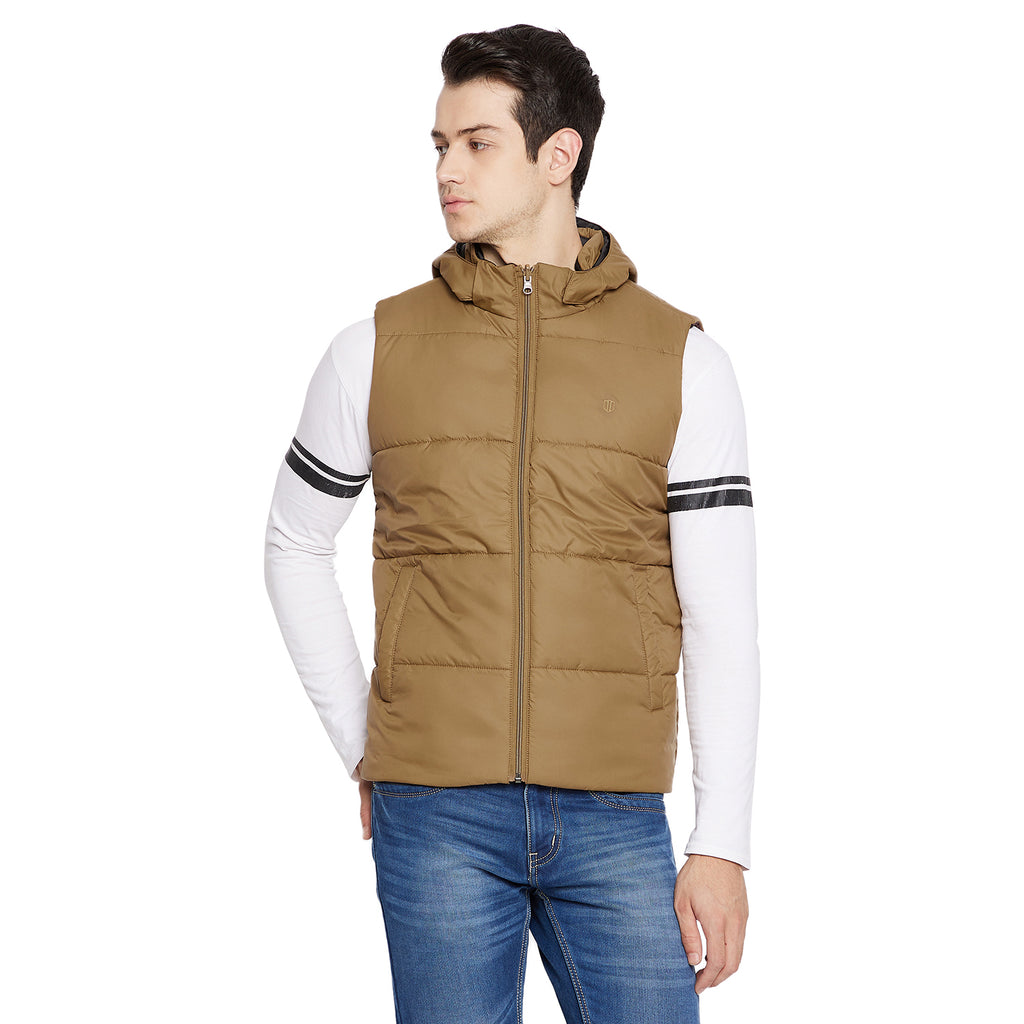 Duke Urban Men Sleeveless Reversible Jacket (SDZ908)