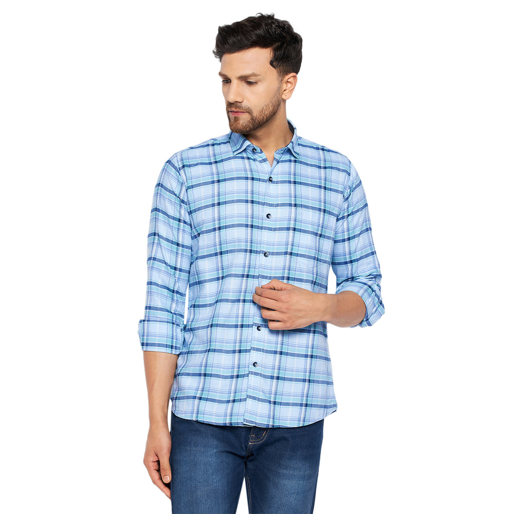 Duke Urban Men Full Sleeve Cotton Shirt (SDO8CKOI)
