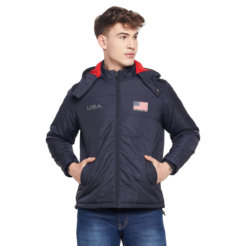 Duke Urban Men Full Sleeve Hooded Jacket (SDZ869)