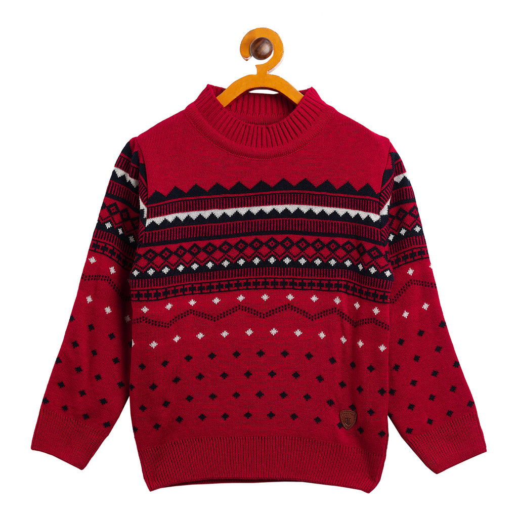 Duke Urban Boys Full Sleeve High Neck Sweater (SDS3610)